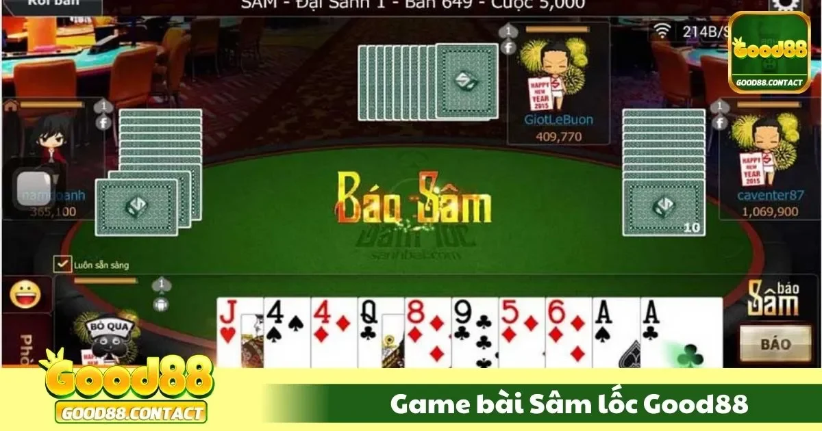 Game Bài Sâm Lốc Good88 – Khám Phá Trò Chơi Dân Gian